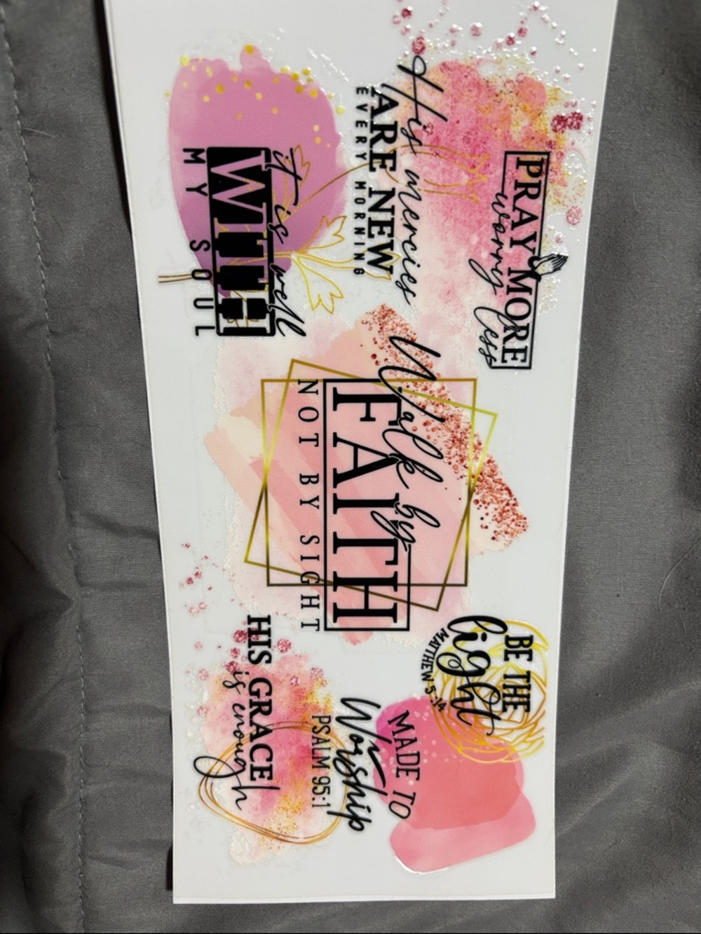 DECALS FOR CUPS